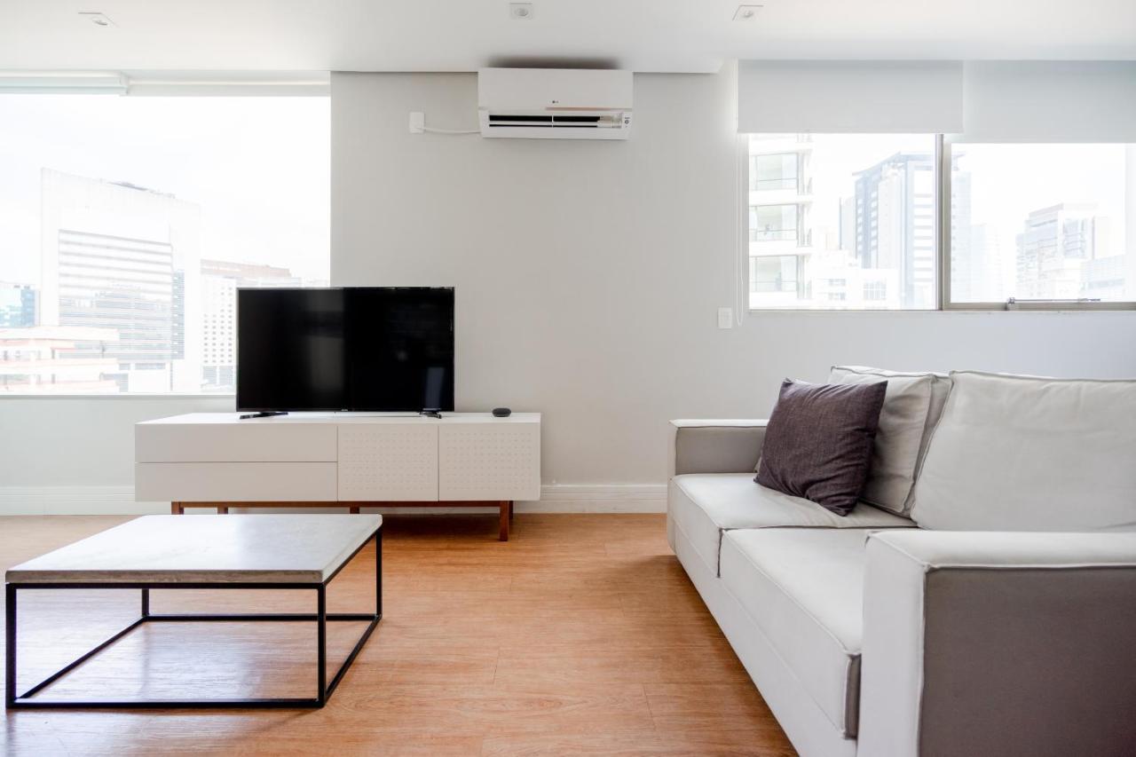 Ap Com Academia, Piscina E Sauna No Predio, Proximo A Faria Lima - Vila Olimpia Apartment เซาเปาโล ภายนอก รูปภาพ