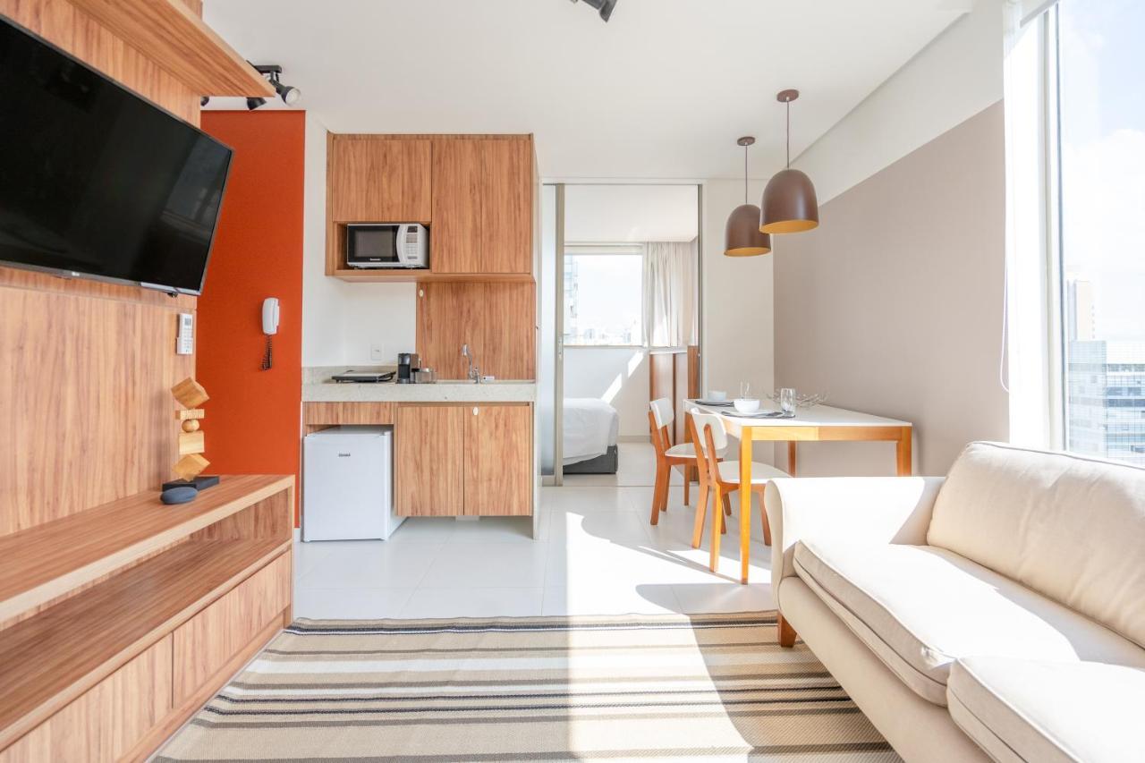 Ap Com Academia, Piscina E Sauna No Predio, Proximo A Faria Lima - Vila Olimpia Apartment เซาเปาโล ภายนอก รูปภาพ