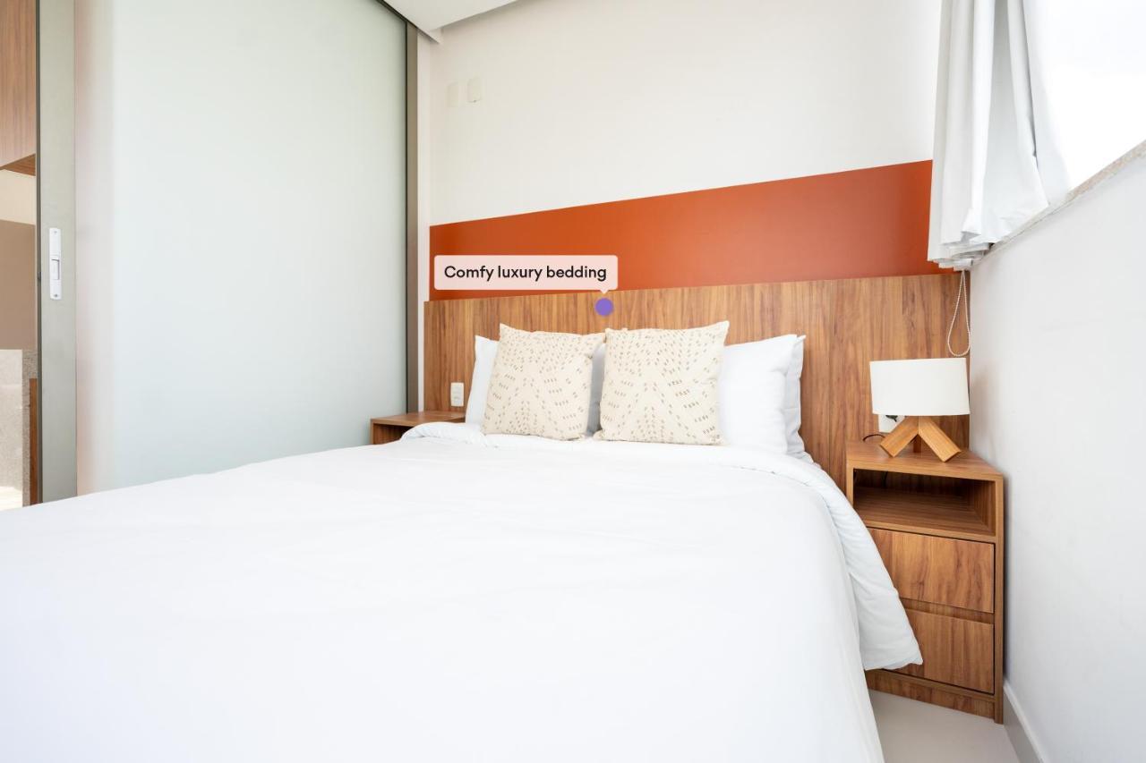Ap Com Academia, Piscina E Sauna No Predio, Proximo A Faria Lima - Vila Olimpia Apartment เซาเปาโล ภายนอก รูปภาพ