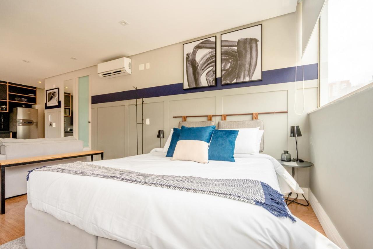 Ap Com Academia, Piscina E Sauna No Predio, Proximo A Faria Lima - Vila Olimpia Apartment เซาเปาโล ภายนอก รูปภาพ